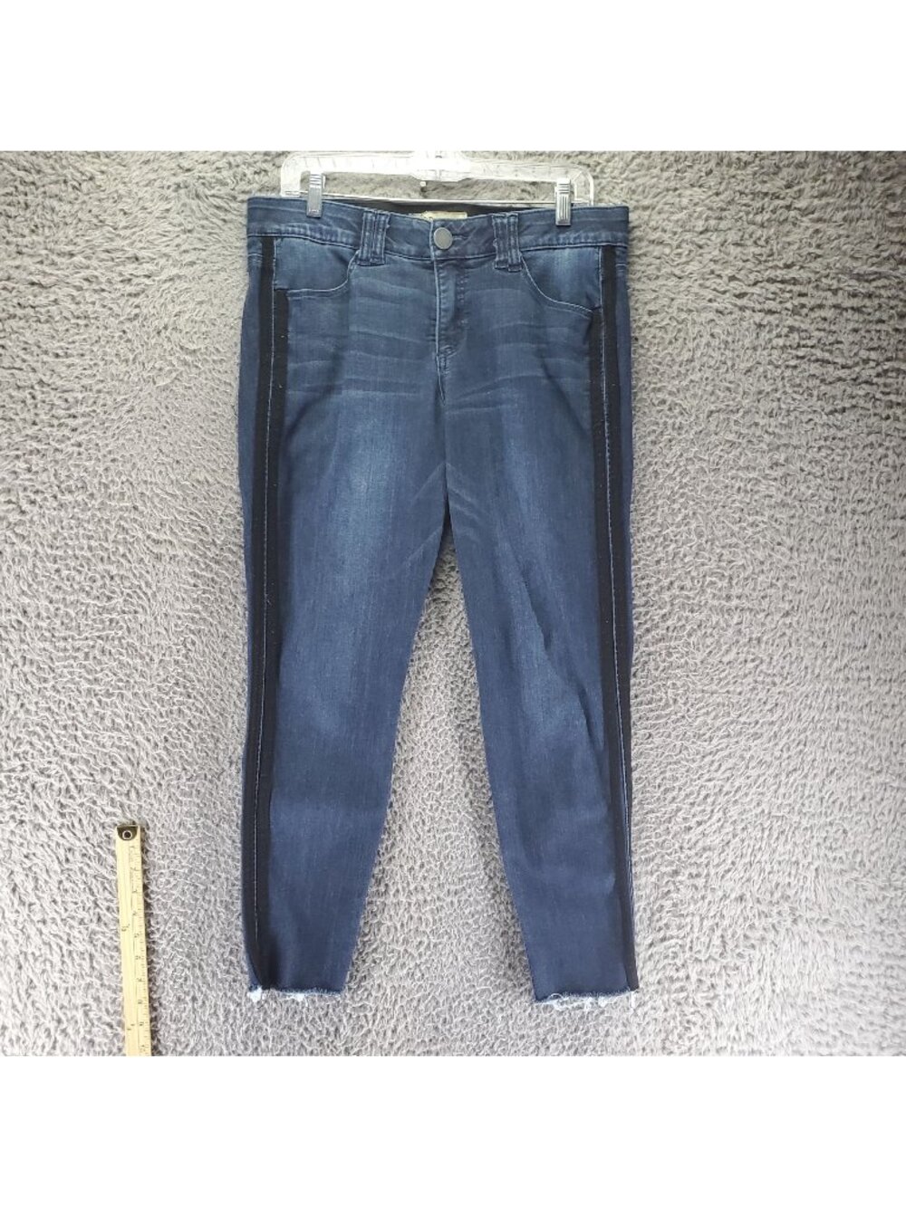 Democracy Jeans Womens Size 10 Blue Skinny Ab Technology Stretch Denim *Read*